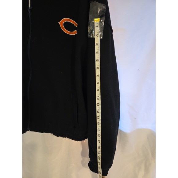 Team Apparel Chicago Bears Men's Coat Reversable 2XL, READ DESCRIPTION! - Picture 3 of 11